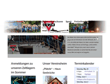 Tablet Screenshot of cvjm-holzgerlingen.de